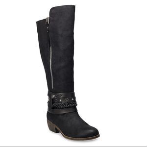 Swedish Women's Knee High Boots by SO 7,5 WC